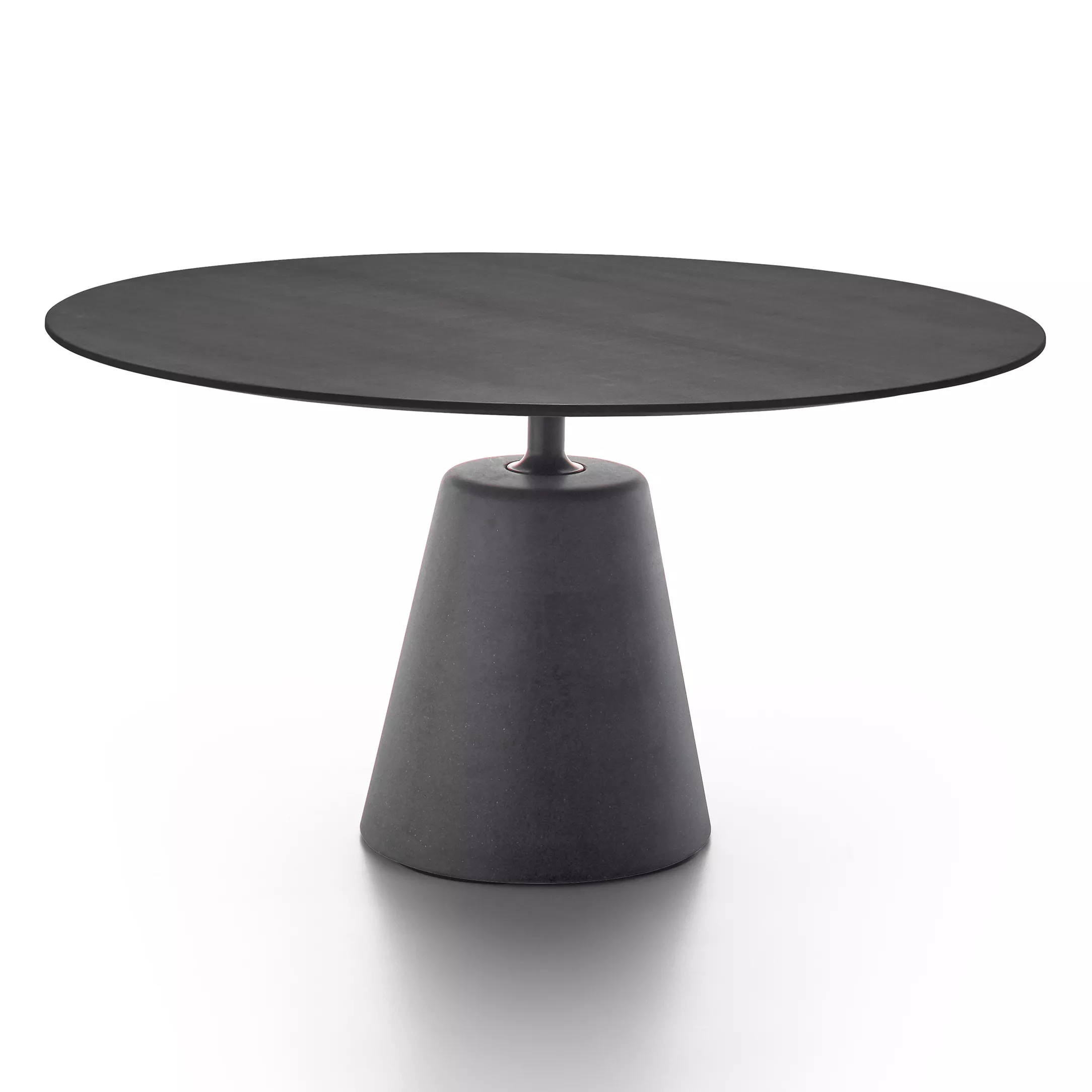 MDF Italia Rock Table in Schwarz ohne Hintergrund