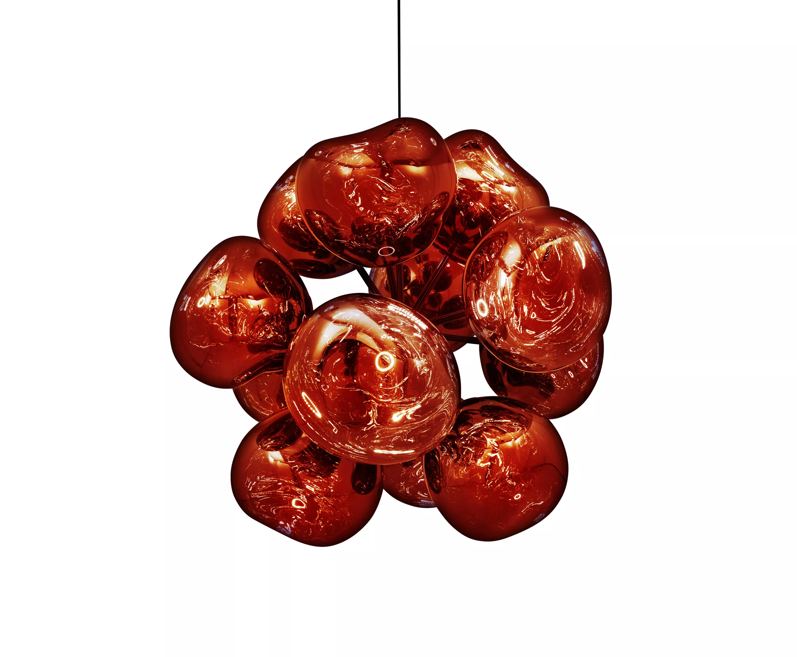 Tom Dixon Melt Burst Chandelier Copper Kronleuchter