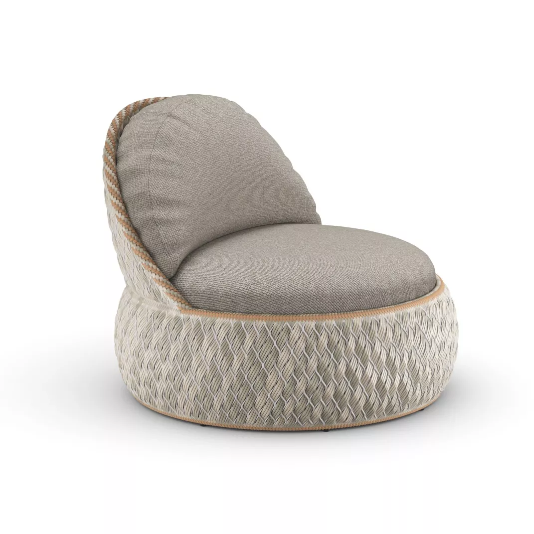 Dedon Dala Sessel in beige ohne Hintergrund