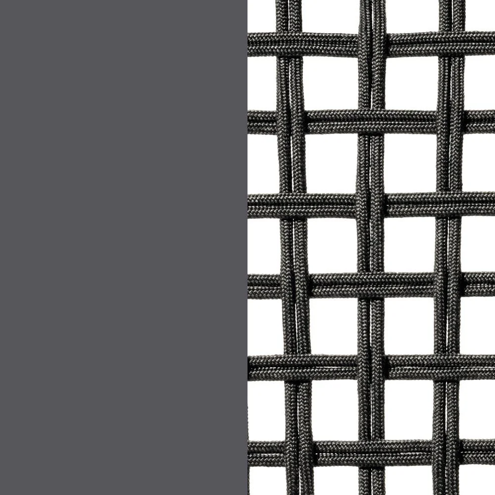 Polypropylen anthrazit / Gestell anthrazit (0688A)