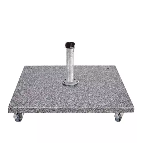 Granit Rollensockel M4 120 kg (Standrohr M4 notwendig)