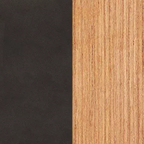 51 Metall Coffee Brown / Teakholz