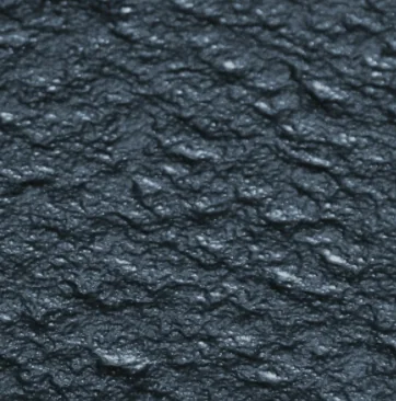 Hinterlackierte Glasplatte - Nachtblau