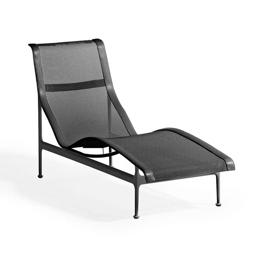 Knoll Studio 1966 Collection Lounge Liege in Schwarz ohne Hintergrund