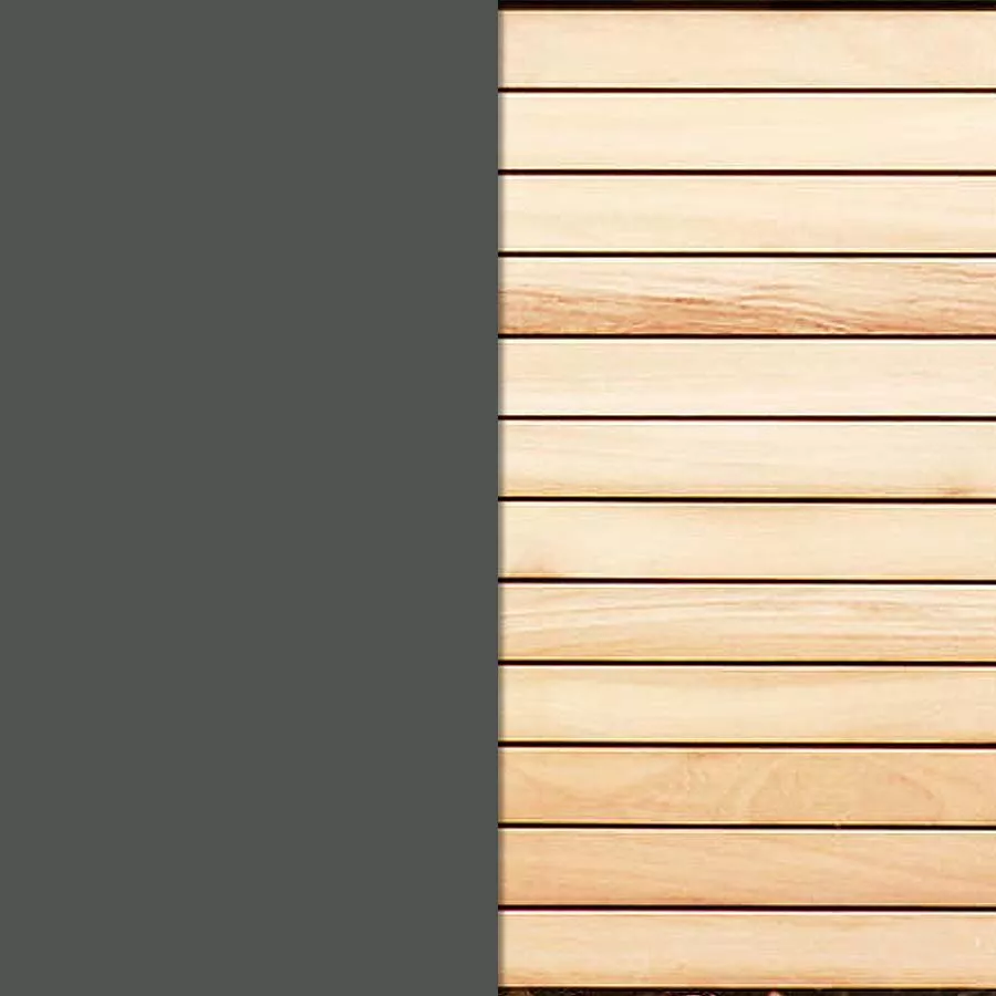 HPL anthrazit | Lärche