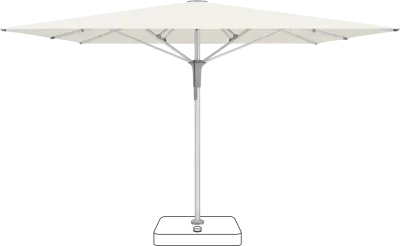 Glatz Sonnenschirm Fortello Pro 350 × 350 cm - Stoffklasse 2 | 4 | 5