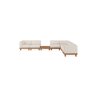 Ethnicraft - MONOCLE Modulsofa Set - Outdoor