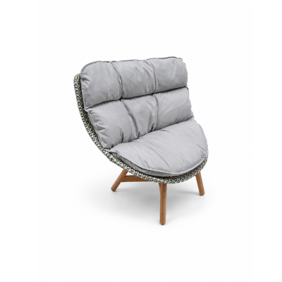 DEDON MBRACE Loungesessel Hochlehner • Teakholzgestell | 15% Outletrabatt - Alloro