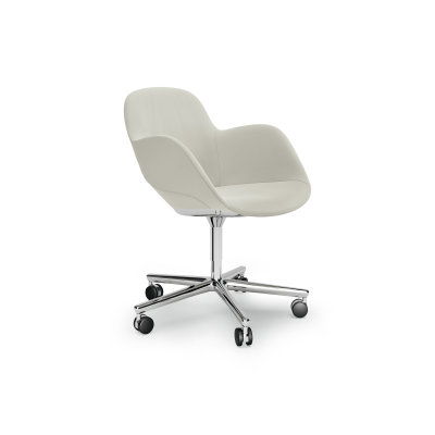 Walter Knoll Sheru Stuhl drehbar • mit Rollen • mit Armlehnen