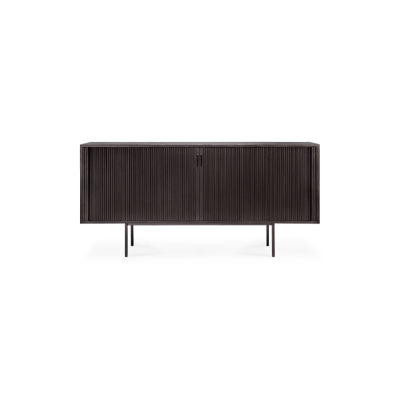 Ethnicraft ROLLER MAX Sideboard | Teak Schwarz | versch. Größen
