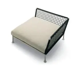 Coro Nest Sofa 120 cm Eckmodul von Coro Italia in beige ohne Hintergrund