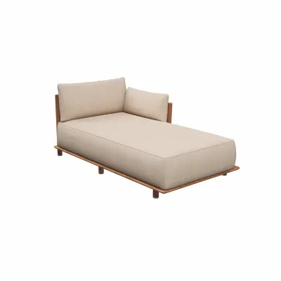 Gloster Salina Chaiselongue-Modul rechts