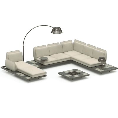 Royal Botania Lounge Set Mozaix 05 Aluminium inkl. Kissenset Kategorie B