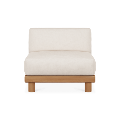 Ethnicraft - MONOCLE Modulsofa 1-Sitzer - Outdoor