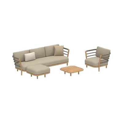 Royal Botania Archy Lounge Set 03