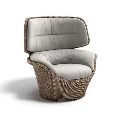DEDON SEASHELL GRAND Hochlehner inkl. Kissen