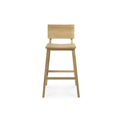 Ethnicraft N3 tabouret haut | chêne
