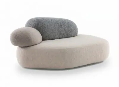MOROSO PEBBLE RUBBLE Sofa • M