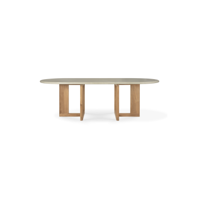 Ethnicraft TRESTLE Esstisch Outdoor • Teakholz