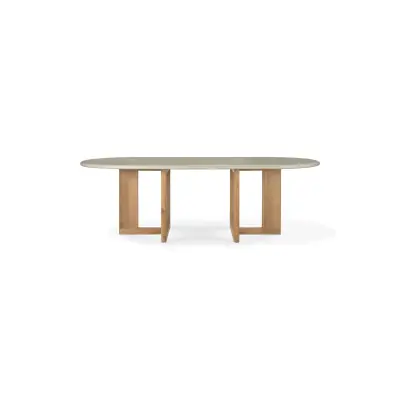 Ethnicraft TRESTLE table de repas outdoor • teck