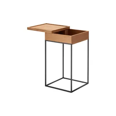 Signet Vince table d'appoint avec plateau pivotant