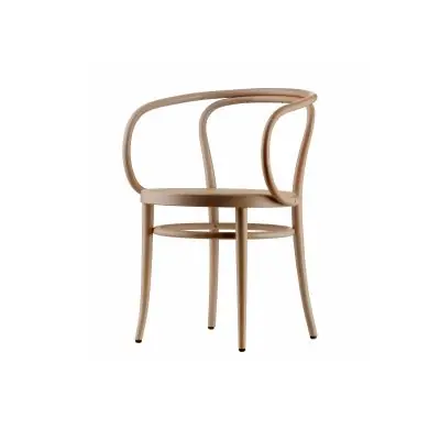 THONET chaise en bois cintré avec accoudoirs • Programme 209