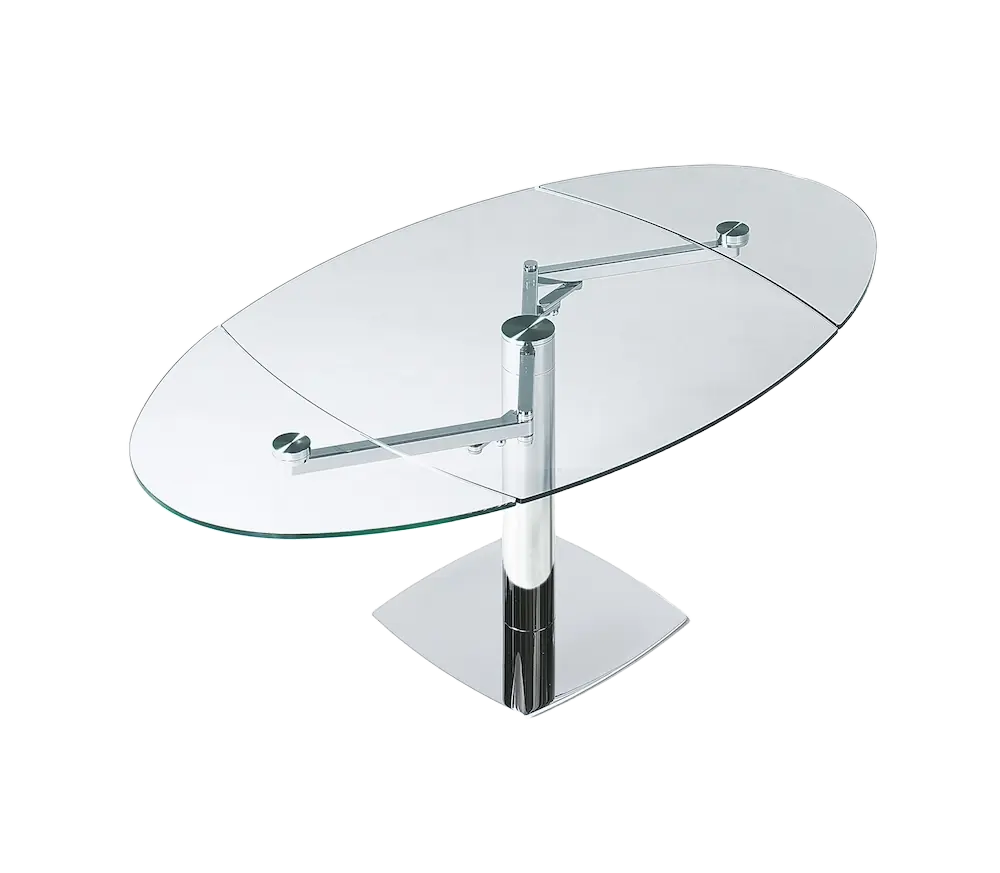 DRAENERT TITAN table à manger verre • extensible