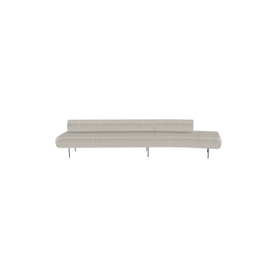 more ONDA Dining Sofa Set | Base Element + Swing 15°