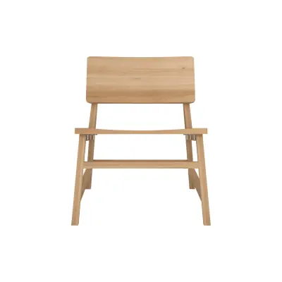 Ethnicraft N2 fauteuils lounge | chêne