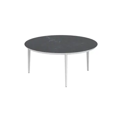 Royal Botania U-Nite table de jardin • Ø 160 cm • trou pour parasol