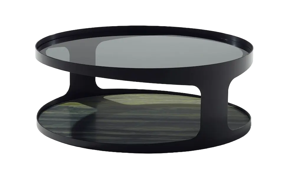 DRAENERT COLIN table d'appoint / table basse • avec tablette inférieure • différentes tailles