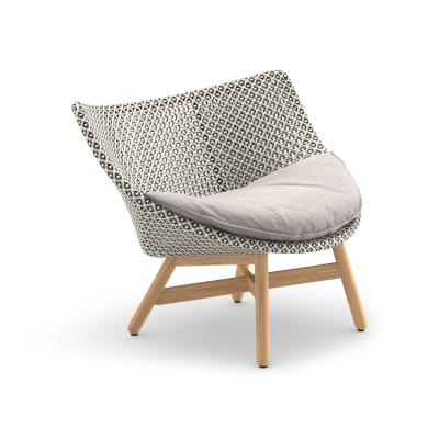 DEDON MBRACE Loungesessel • Teakholzgestell | 15% Outletrabatt