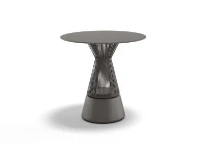 DEDON CIRQL NU table bistrot Ø 80 cm