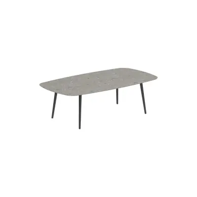 Royal Botania Styletto table de repas basse • 220 x 120 cm • ovale