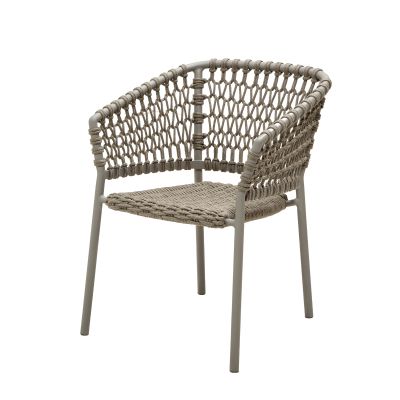Cane-line Ocean Gartenstuhl | Stapelstuhl | 15% Outletrabatt | Ohne Kissen