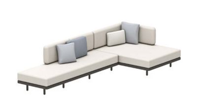 Royal Botania Red Label • Alura Lounge Ecksofa 16 • 365 × 145 cm rechts/links