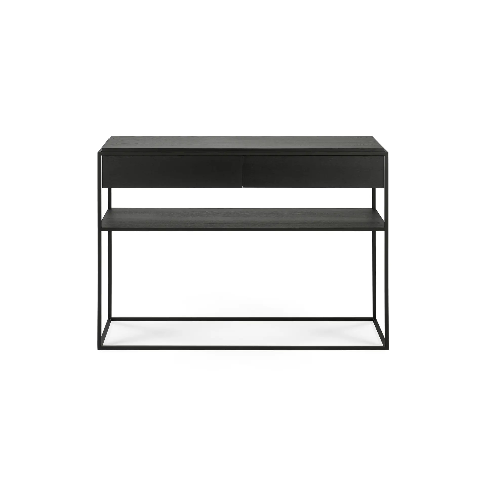Ethnicraft MONOLIT console | chêne noir - 122 × 40 × 85 cm