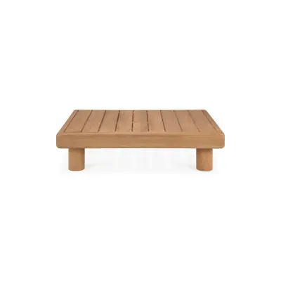Ethnicraft MONOCLE table basse carrée - outdoor