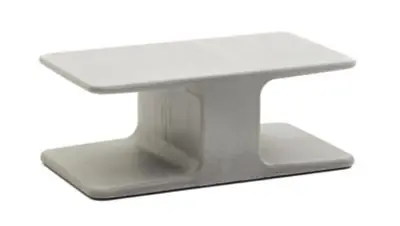Varaschin Belt table d'appoint 89 × 50 cm, plateau Natural Cement