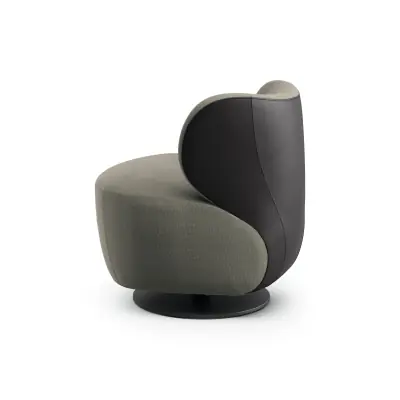 Walter Knoll Bao fauteuil petit modèle • pivotant