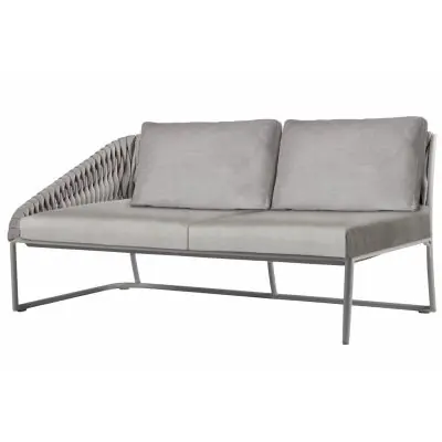 Sifas Basket Gartensofa Seitenmodul links inkl. Polster