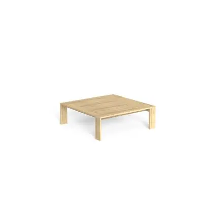 Talenti ARGO table basse 107 × 107 cm en bois Accoya