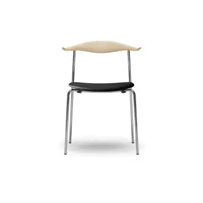 Carl Hansen CH88P Stuhl • Gestell Edelstahl