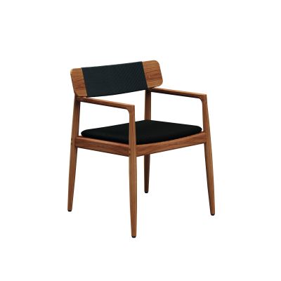 Gloster Archi Gartenstuhl mit Armlehnen