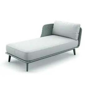Dedon Mbarq Daybed rechts 133 Nori mit 141 Baltic ohne Hintergrund