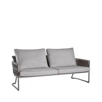 Sifas Basket Gartensofa Dreisitzer inkl. Polster