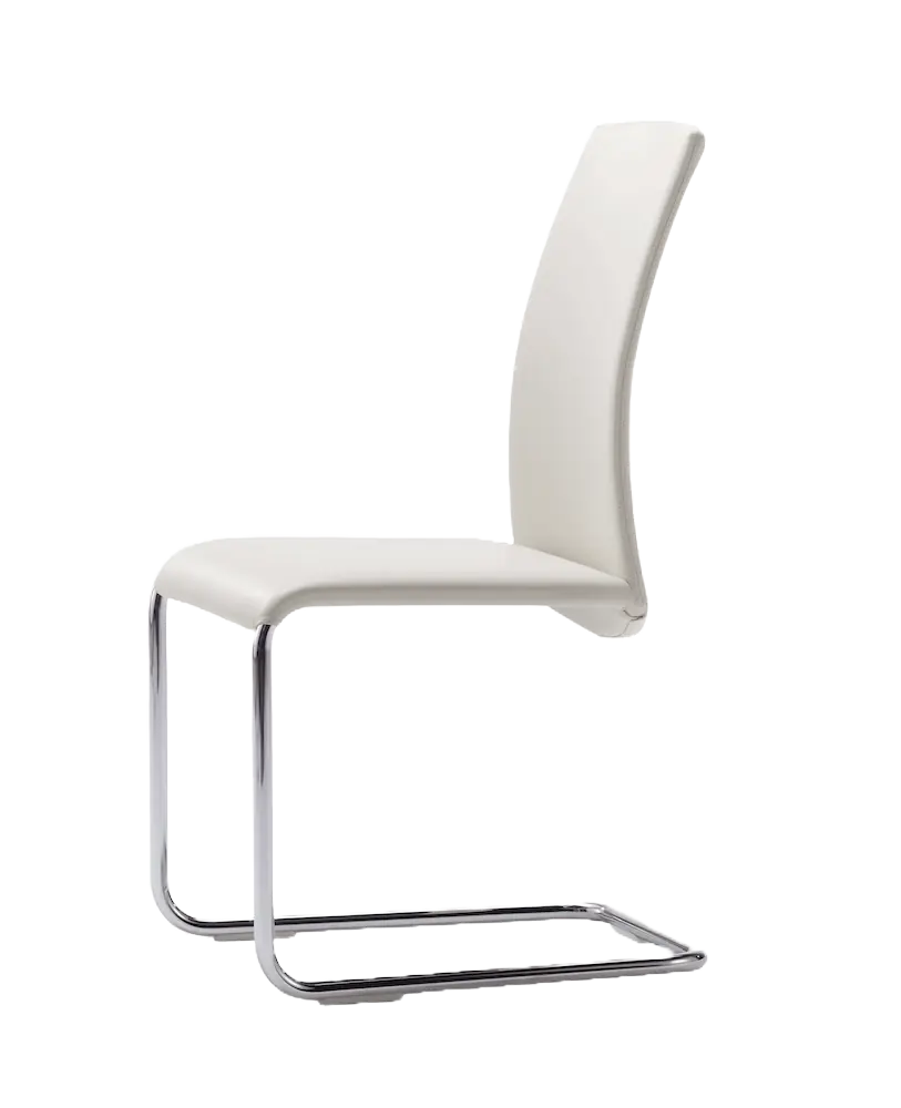DRAENERT LUMA chaise cuir/tissu • différentes tailles