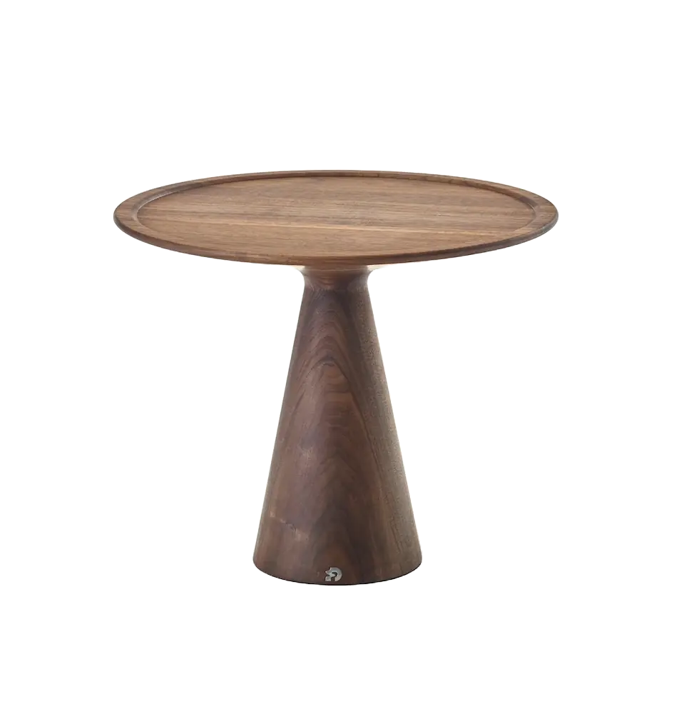 DRAENERT FIGURA table d'appoint/basse bois massif noyer • différentes tailles