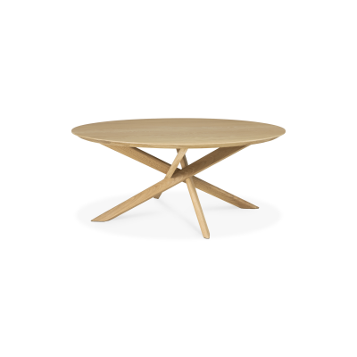 Ethnicraft MIKADO Couchtisch | Eiche - Rund