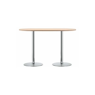 THONET Tisch Säulentisch oval • Programm S 1126